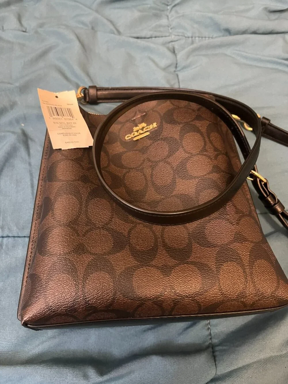 TAGS STILL ON- COACH CROSS BODY BAG